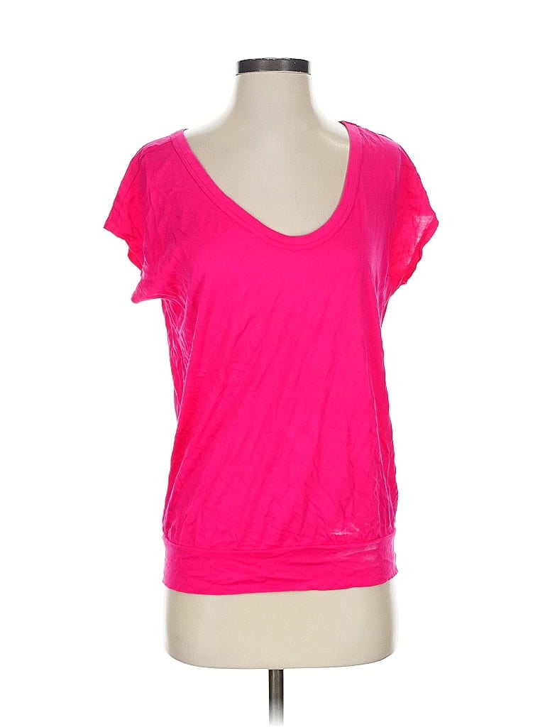 Pre-owned Ann Taylor Loft Active T-shirt In Pink