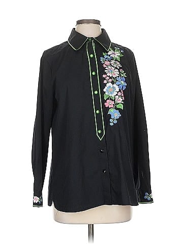 Bob Mackie Long Sleeve Blouse (view 1)
