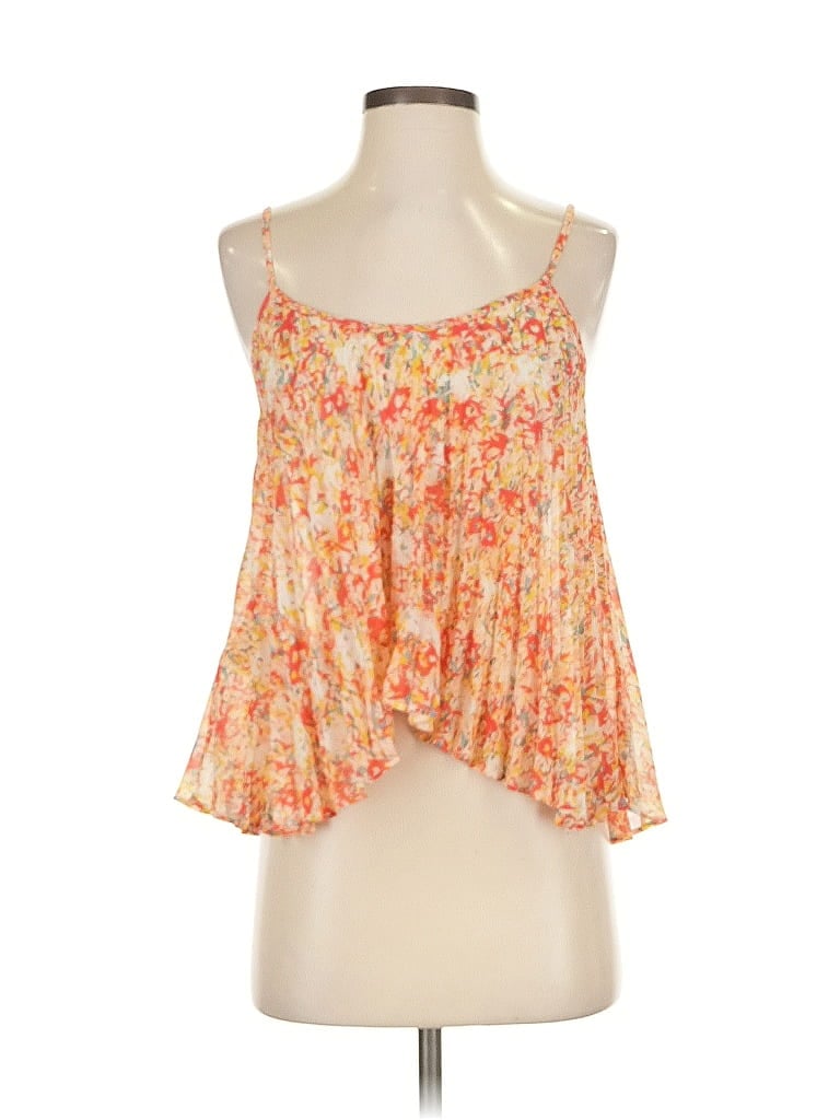 Pre-owned Bcbgeneration Sleeveless Blouse In Orange