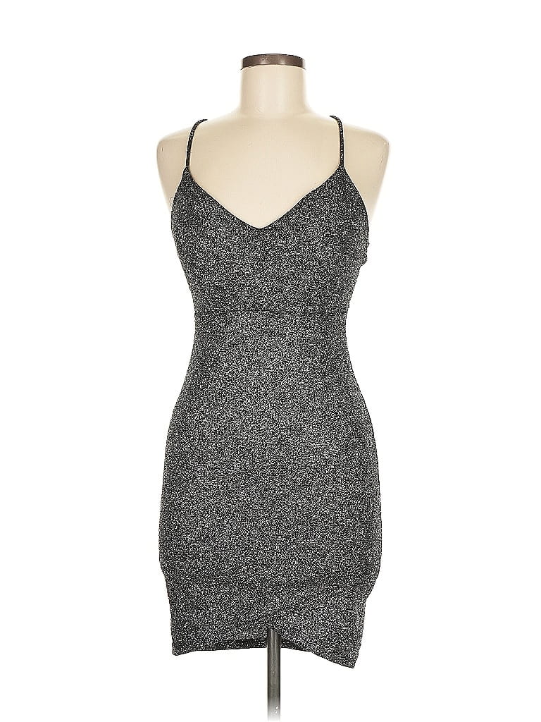 Pre-owned Windsor Cocktail Dress In Silver