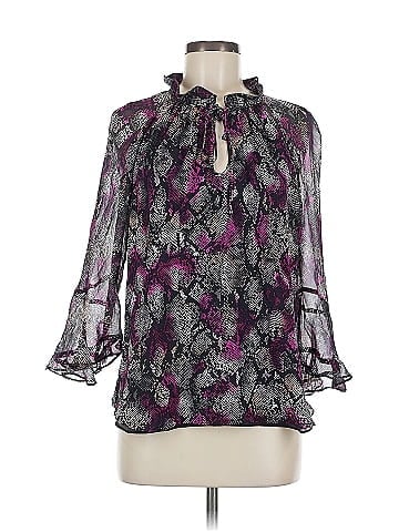 Alice & Trixie 3/4 Sleeve Silk Top (view 1)