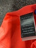 Black Halo Solid Orange Cocktail Dress Size 8 - photo 8