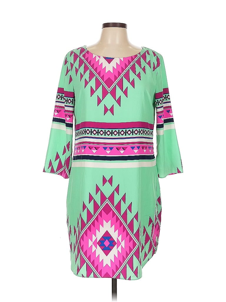 Pre-owned Gianni Bini Casual Dress In Green