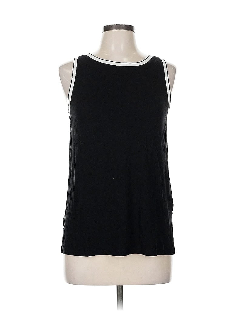 Pre-owned Banana Republic Sleeveless T-shirt In Black