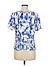 Unbranded Tie-dye Blue Short Sleeve Blouse Size M - photo 2