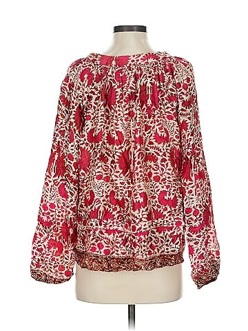 Natalie Martin Long Sleeve Silk Top (view 2)