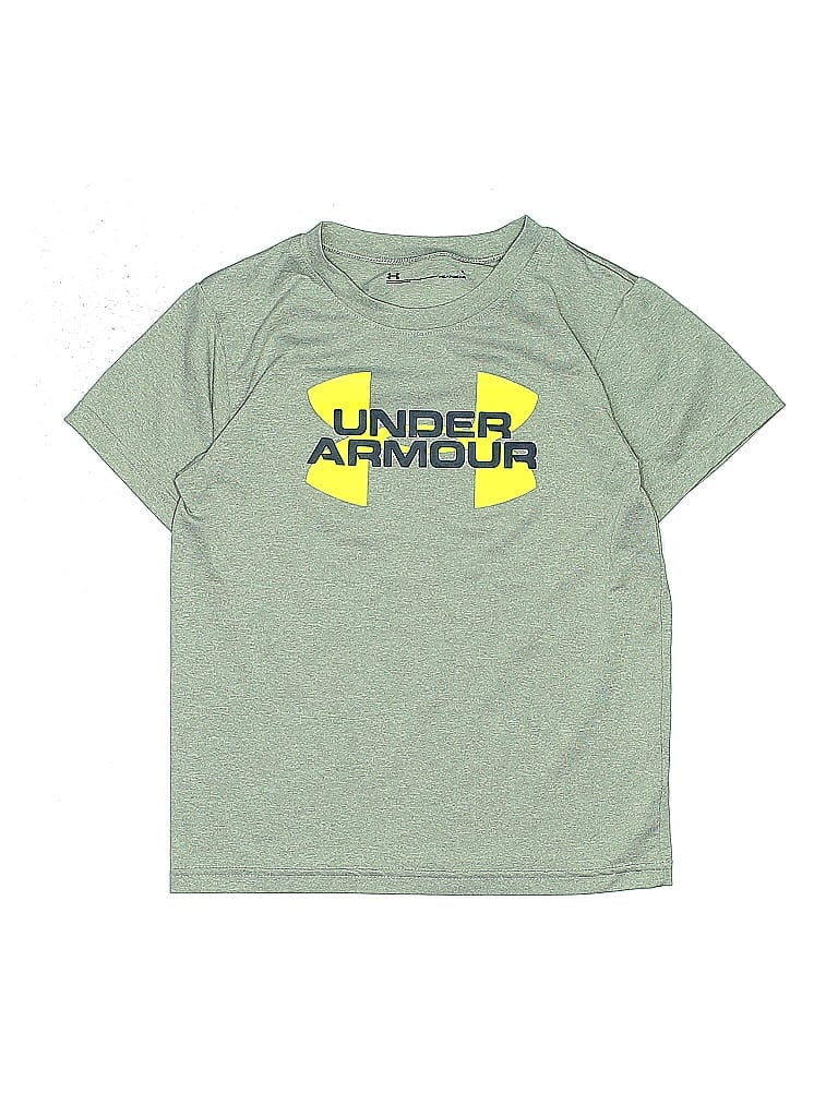 Pre-owned Under Armour Kids' Active T-shirt In Green