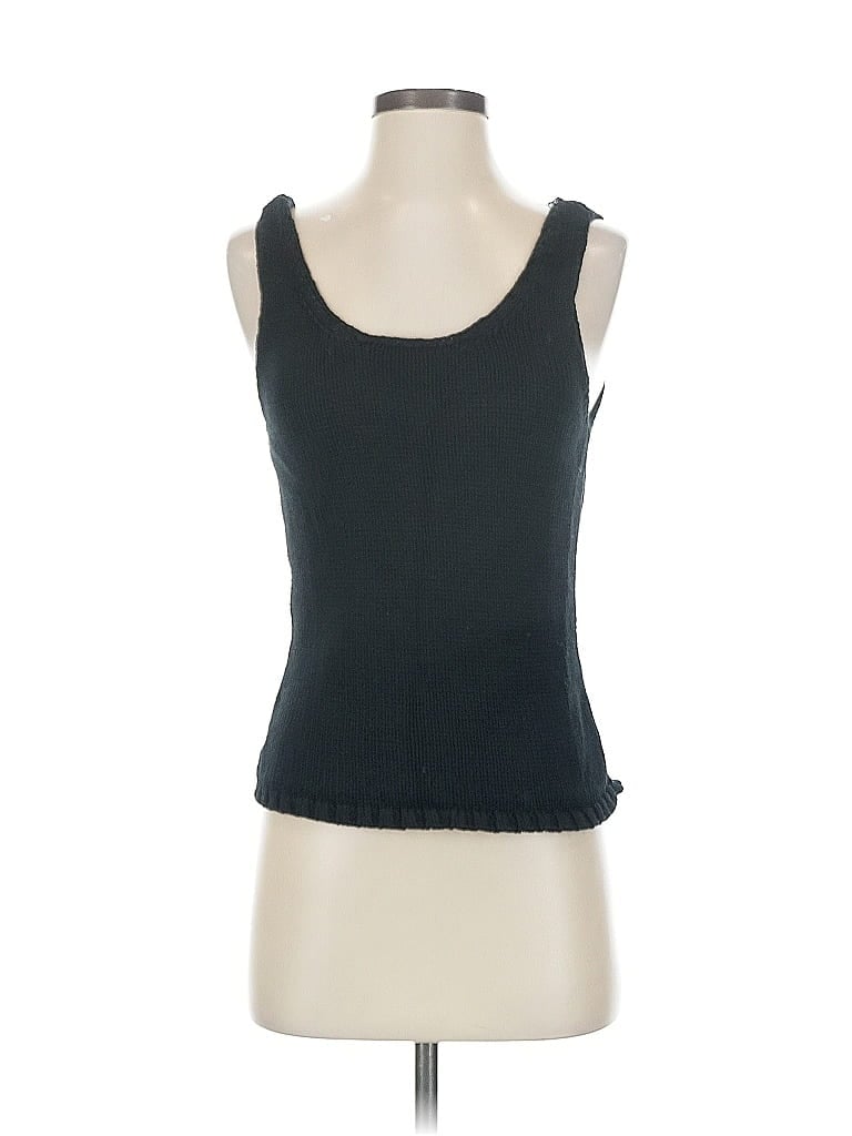 Pre-owned Inc International Concepts Tank Top Black Sweetheart Neckline Tops
