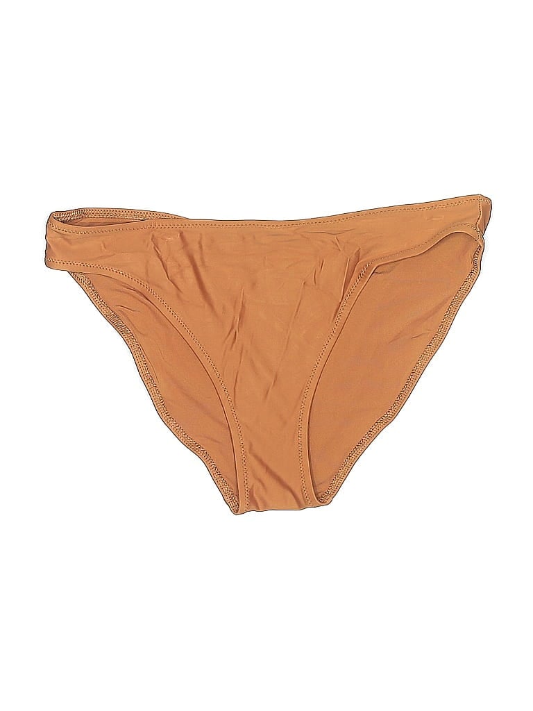 Pre-owned Aerie Swimsuit Bottoms In Brown