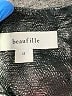 Beaufille Metallic Black Cocktail Dress Size 12 - photo 6
