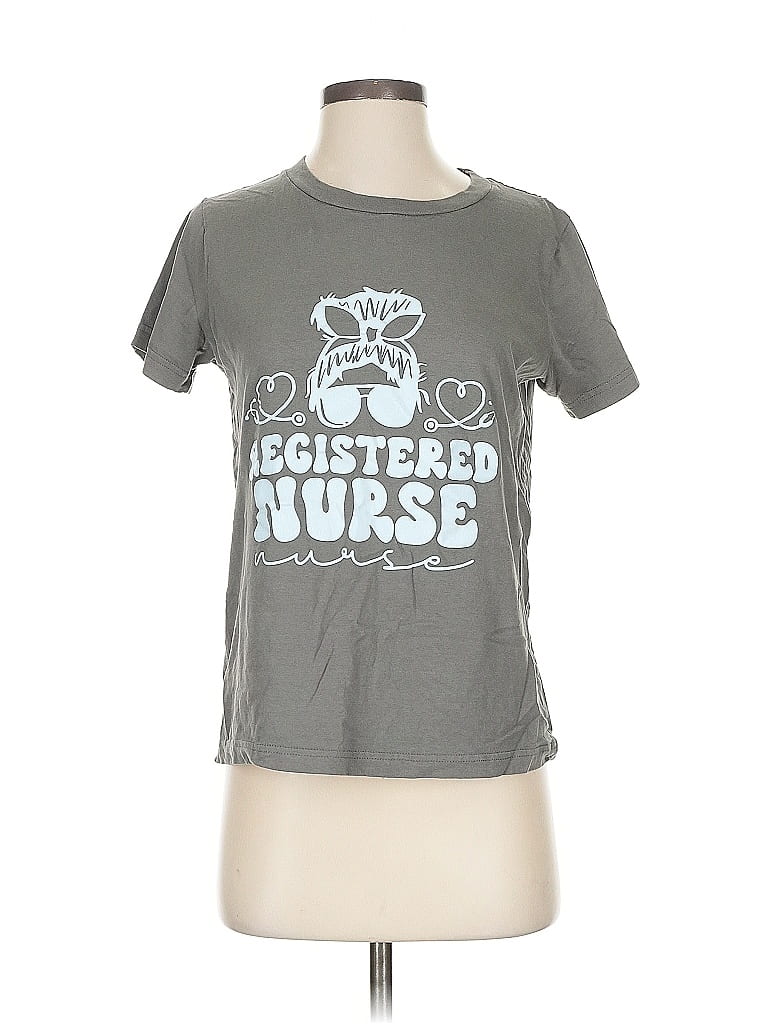 Click to view more detailed imagery on our partner's website Pre-owned Assorted Brands Short Sleeve T-shirt In Gray