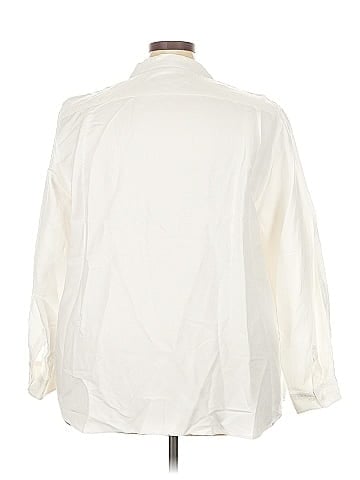 Ellos Long Sleeve Button-Down Shirt (view 2)