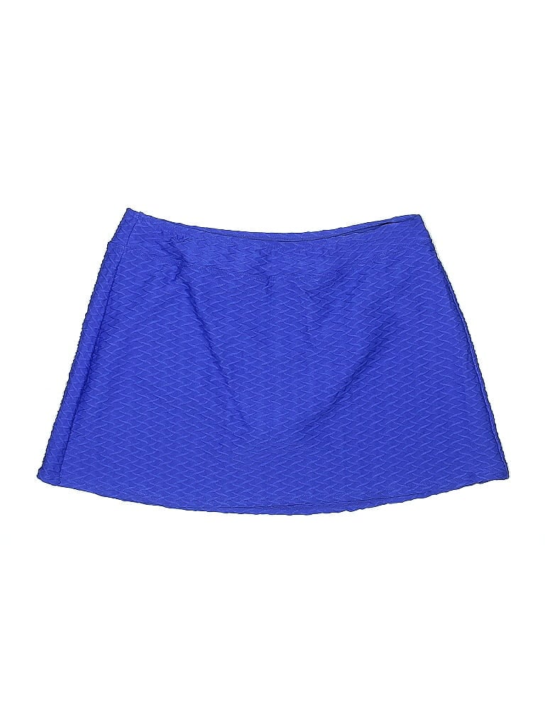 Pre-owned Lands' End Swimsuit Bottoms In Blue