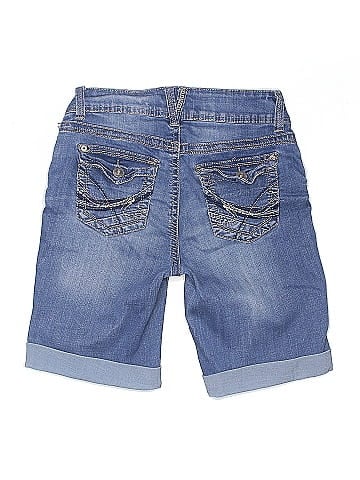 Wallflower Denim Shorts (view 2)