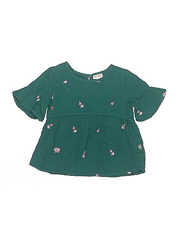 Cat & Jack Short Sleeve Blouse (view 1)