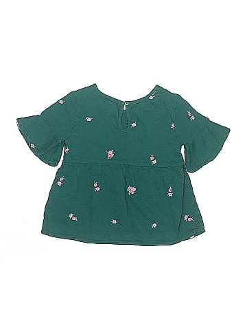 Cat & Jack Short Sleeve Blouse (view 2)