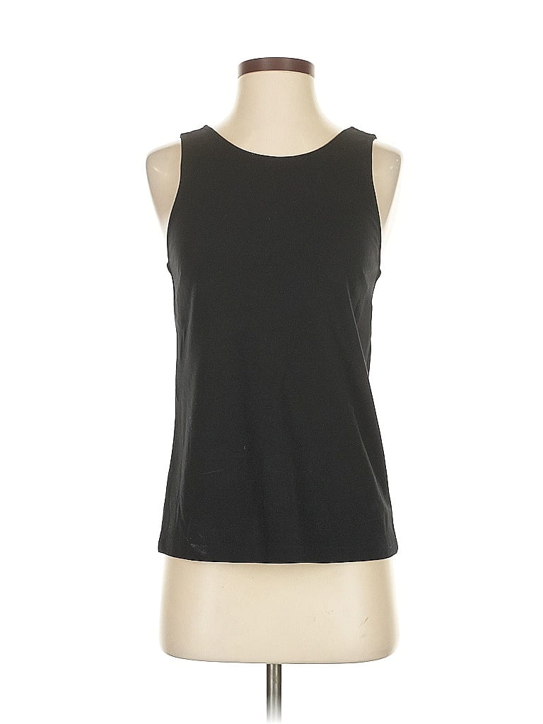 Pre-owned J.crew Factory Store Sleeveless Top Black Halter Neckline Tops