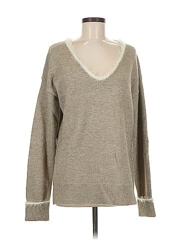 Hem & Thread Pullover Sweater (view 1)