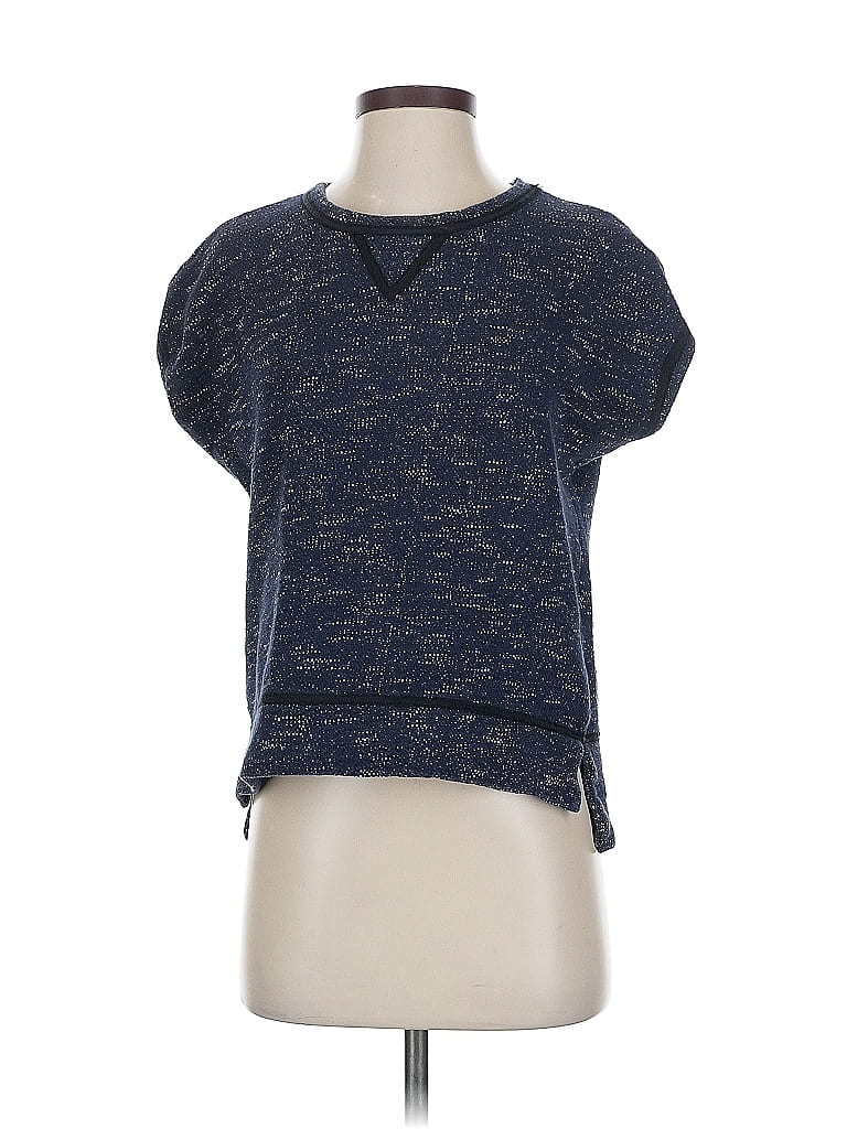 Pre-owned Madewell Cardigan Sweater In Blue