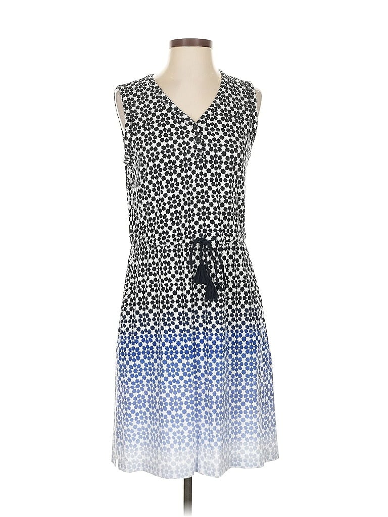 Pre-owned T By Talbots Casual Dress In Blue