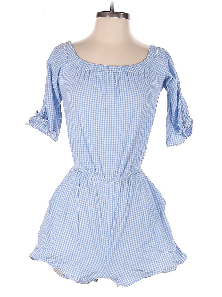 Pre-owned Love Ady Romper In Blue
