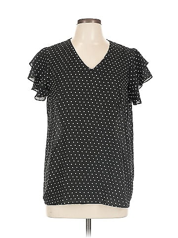 Adrianna Papell Short Sleeve Blouse (view 1)