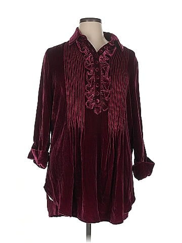 Soft Surroundings Long Sleeve Blouse (view 1)