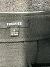 PREMISE Solid Black Brown Formal Skirt Size 8 - photo 4