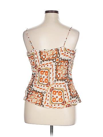 Daisy Fuentes Sleeveless Silk Top (view 2)