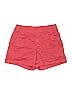 Gap 100% Cotton Solid Red Shorts Size 00 - photo 1