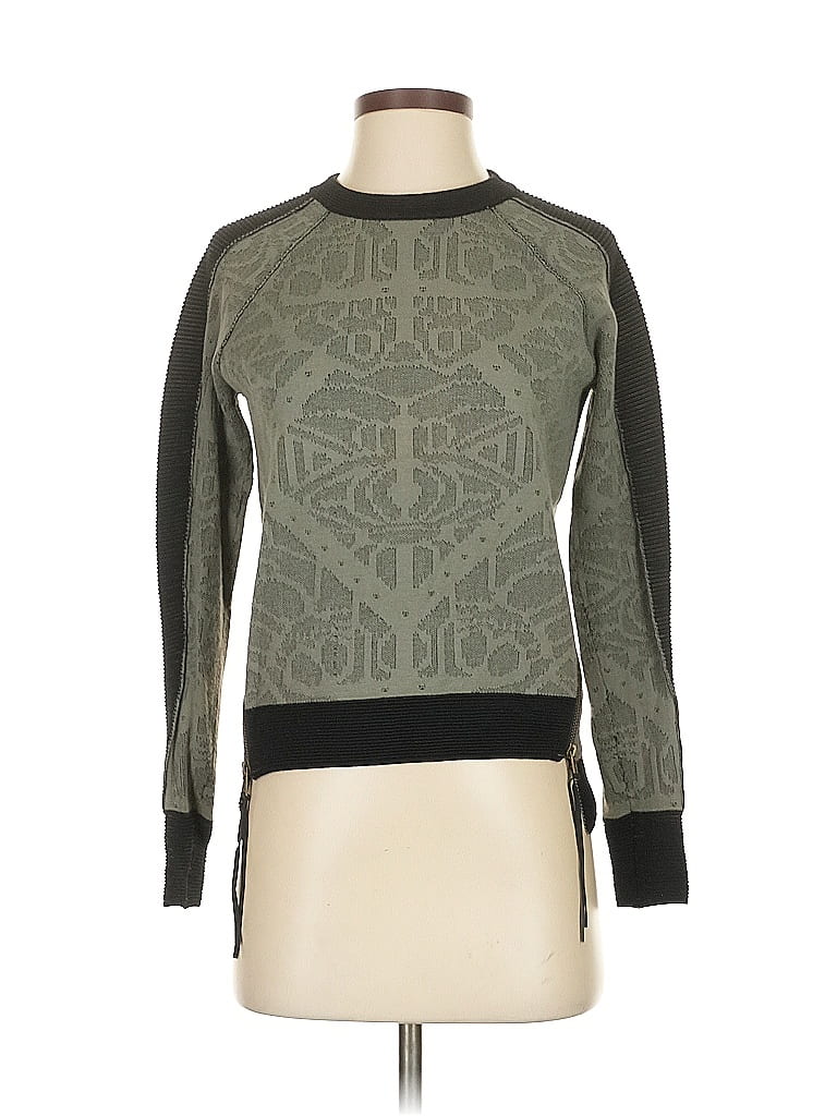 Click to view more detailed imagery on our partner's website Pre-owned Nicole Miller Pullover Sweater In Green