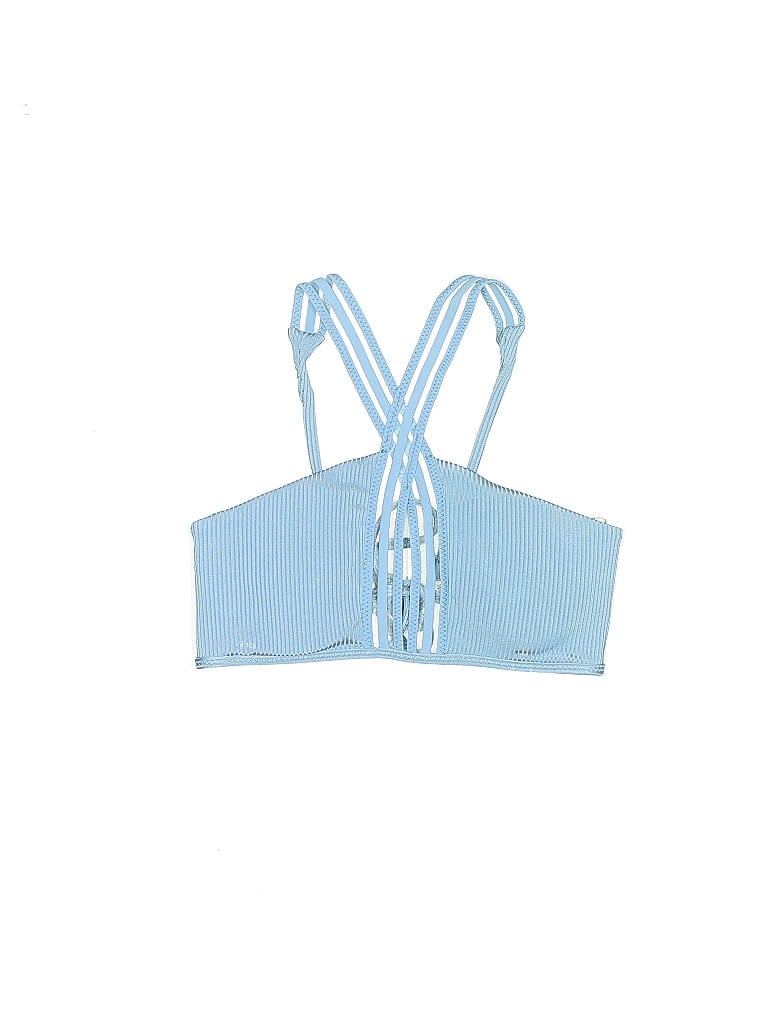 Isabella Rose Swimsuit Top Blue Swimwear