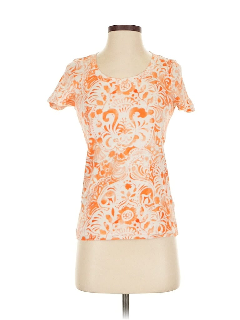 Click to view more detailed imagery on our partner's website Pre-owned Polo Ralph Lauren Short Sleeve T-shirt In Orange