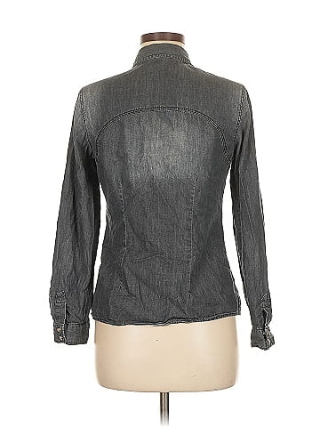 Love Stitch Long Sleeve Button-Down Shirt (view 2)