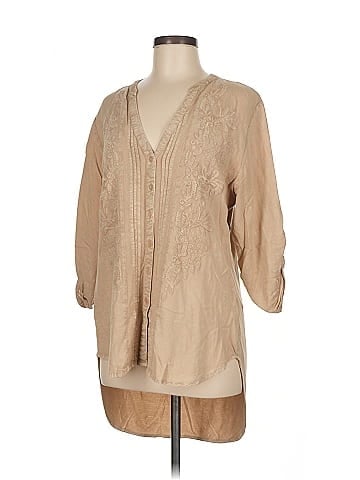 Solitaire 3/4 Sleeve Blouse (view 1)