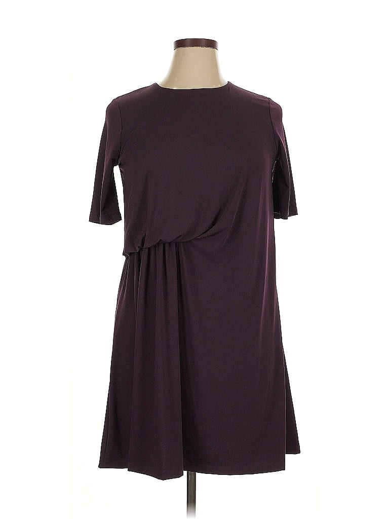 Click to view more detailed imagery on our partner's website Pre-owned Asos Curve Casual Dress In Burgundy