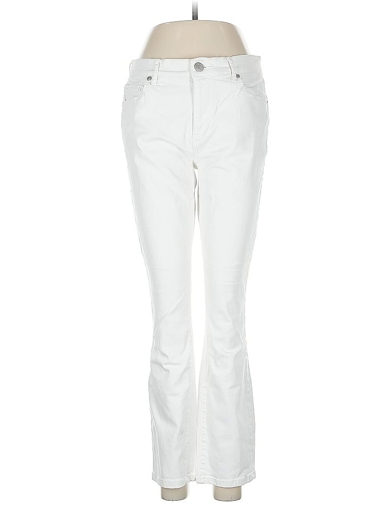 Pre-owned Ann Taylor Loft Jeans In White