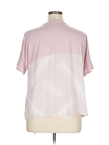 Soho JEANS NEW YORK & COMPANY Short Sleeve Blouse (view 2)