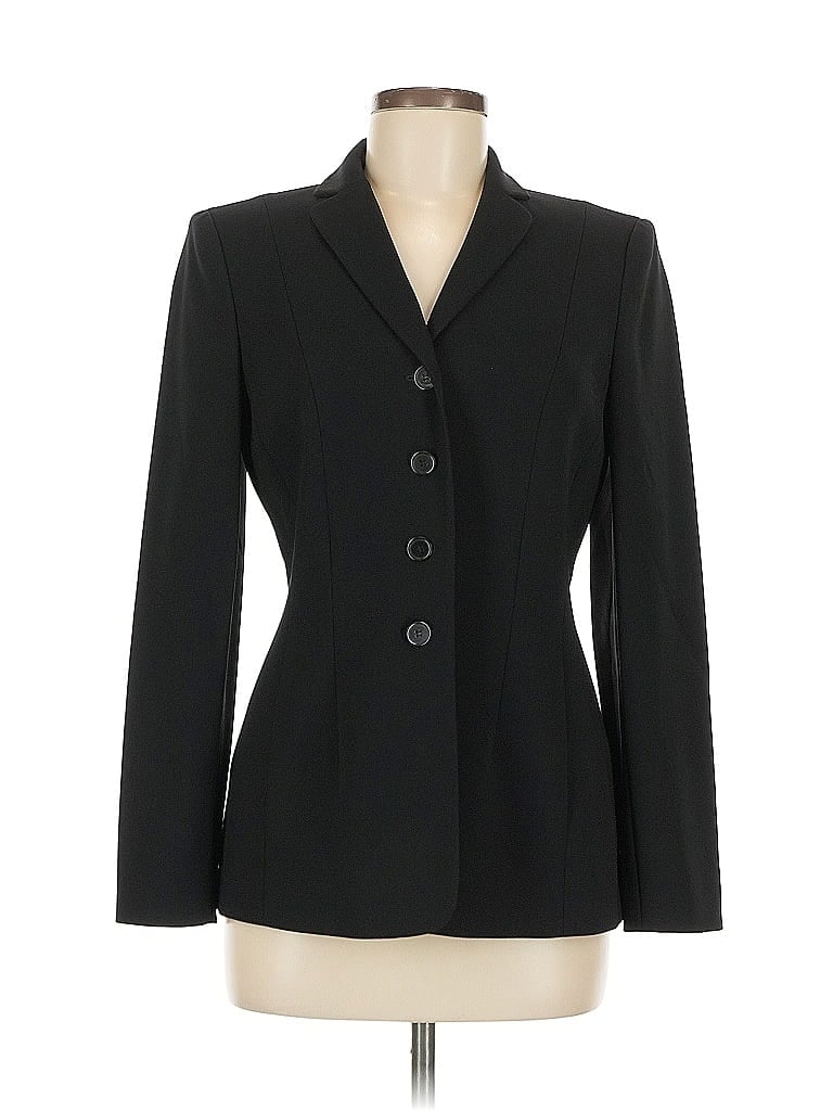 Pre-owned Ann Taylor Blazer Jacket In Black