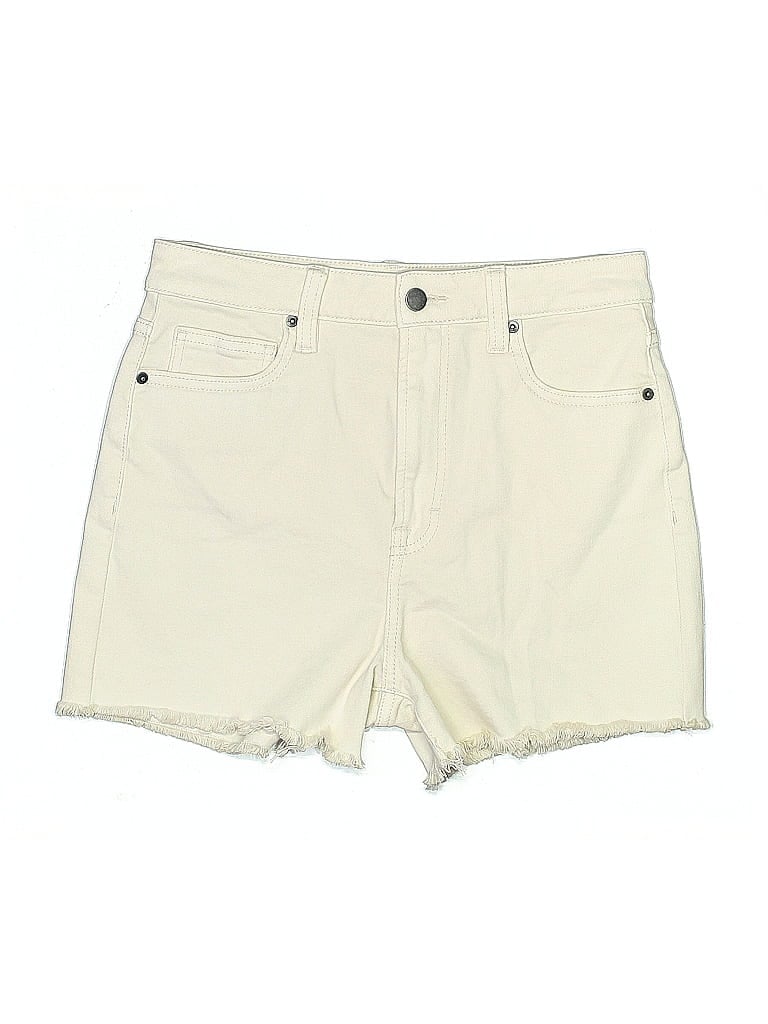 Pre-owned Vici Khaki Shorts In White