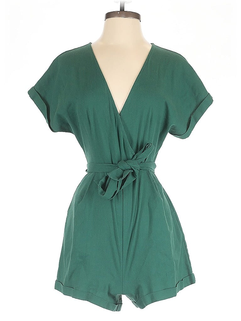 Pre-owned Lush Romper In Green