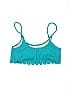 Boohoo Teal Swimsuit Top Size 8 - photo 2