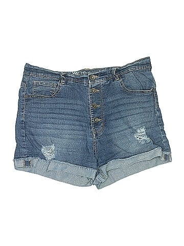 Wallflower Denim Shorts (view 1)