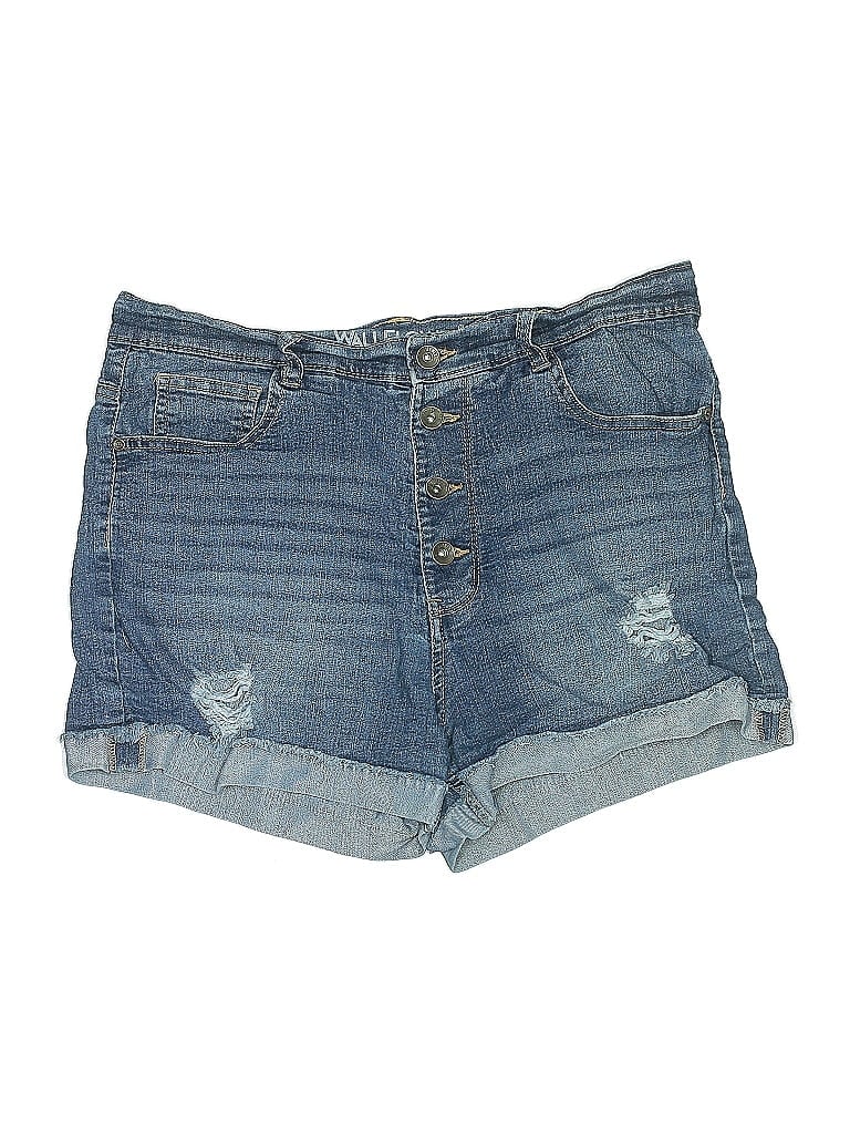 Pre-owned Wallflower Denim Shorts In Blue