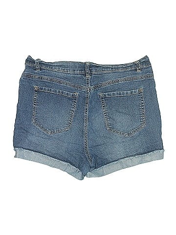 Wallflower Denim Shorts (view 2)