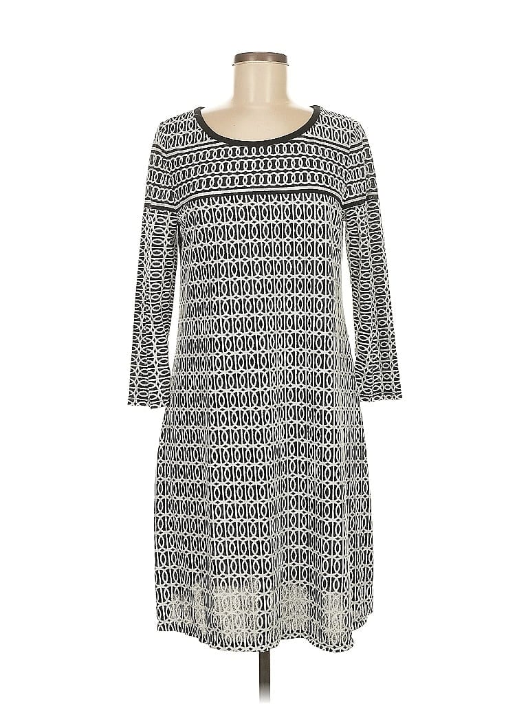 Pre-owned Max Studio Casual Dress In Gray