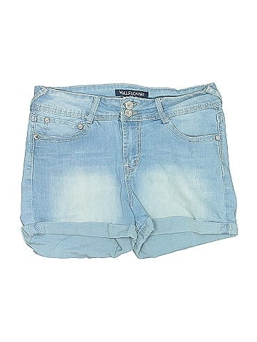 Wallflower Denim Shorts (view 1)
