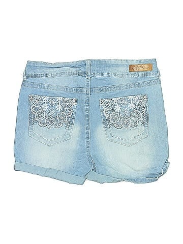 Wallflower Denim Shorts (view 2)