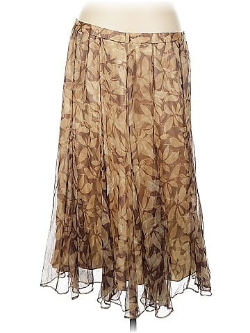 Lafayette 148 New York Silk Skirt (view 1)
