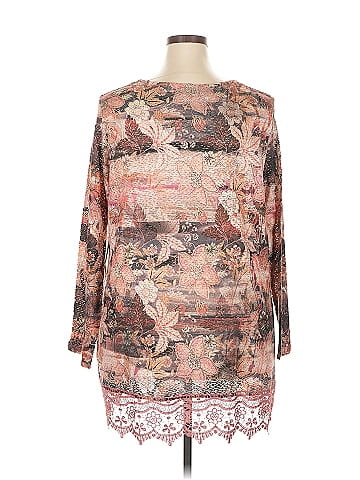 One World 3/4 Sleeve Blouse (view 2)